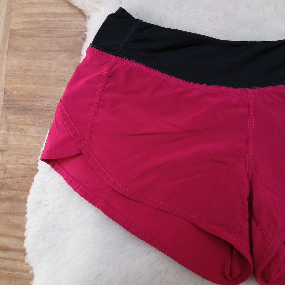 Kyodan Athletic Cheeky Short Shorts Raspberry Red - Picture 4 of 9